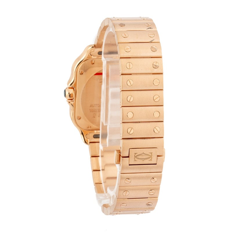 Cartier Santos De Cartier 18k Rose Gold