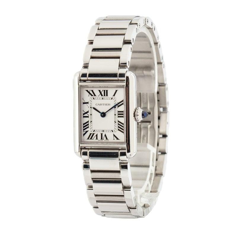 Cartier Tank Must Small Steel Model