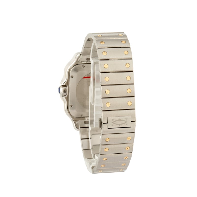 Cartier Santos Dumont W2SA0006 Large Model Steel & Gold