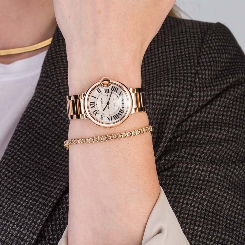 Cartier Ballon Bleu 18k Rose Gold