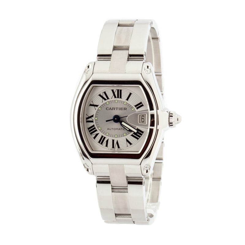 Cartier Roadster Roman Dial