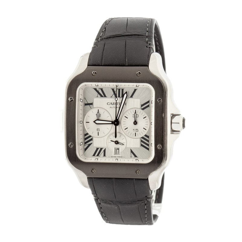 Cartier Santos De Cartier Chronograph Extra Large