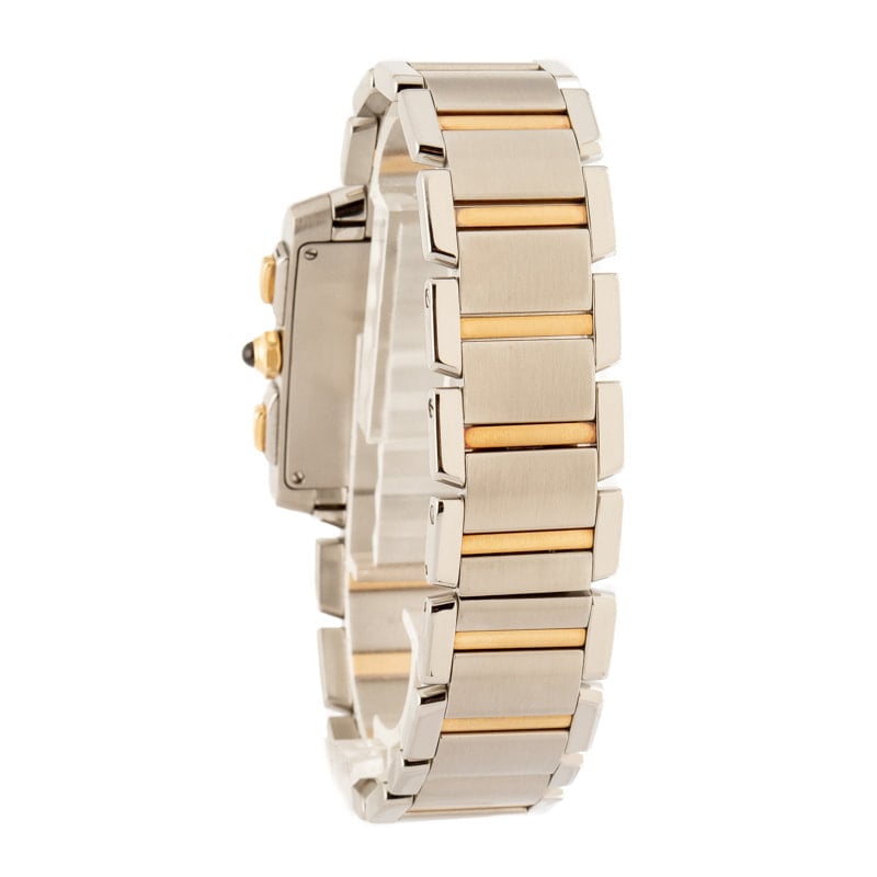 Cartier Tank Francaise W51004Q4 Steel & Gold