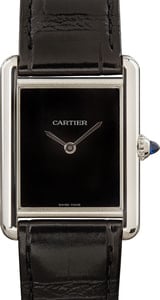 Cartier Tank Must Watch Black Dial