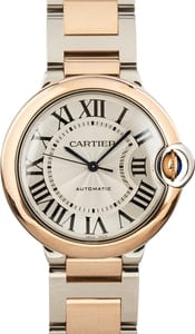 Cartier Ballon Bleu Steel & 18k Rose Gold