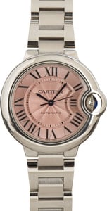 Cartier Ballon Bleu Pink Roman Dial