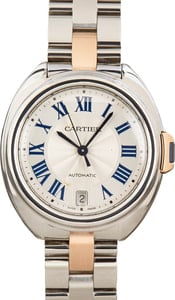 Cle De Cartier W2CL0003 Steel & Rose Gold