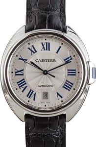 Cle De Cartier WSCL0018 Steel on Leather