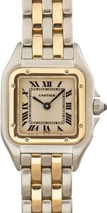 Cartier Panthere Steel & Yellow Gold