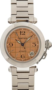 Ladies Cartier Pasha Stainless Steel