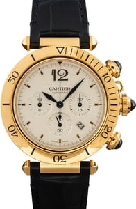 Pasha De Cartier 18k Yellow Gold