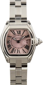 Ladies Cartier Roadster Pink Dial