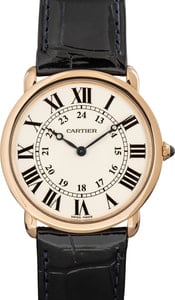 Ronde Louis Cartier 18k Rose Gold