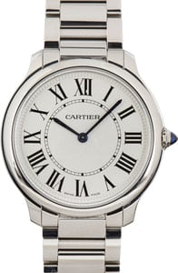 Ronde Must De Cartier Ref WSRN0034 Stainless Steel