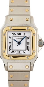 Cartier Santos de Cartier Steel & Gold