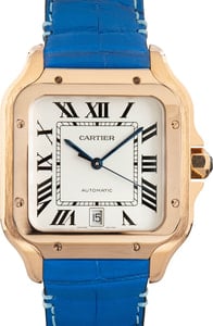 Pre-Owned Santos de Cartier Large Model