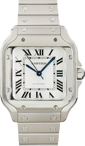 Santos Medium Model de Cartier Stainless Steel