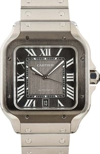 Cartier Santos De Cartier Stainless Steel Large Model