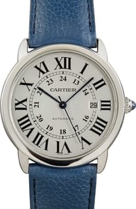 Cartier Ronde Solo de Cartier Silver Dial