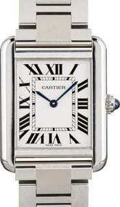 Cartier Tank Solo Small Stainless Steel