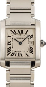 Cartier Tank Francaise Stainless Steel