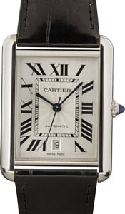 Pre-Owned Cartier Tank Must Stainless Steel