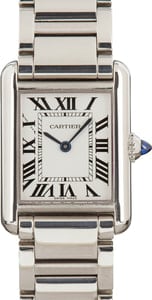 Cartier Tank Must Small Steel Model