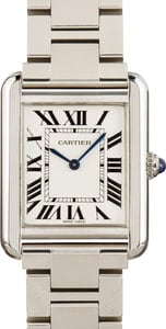 Cartier Tank Solo Roman Dial