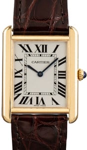 Cartier Tank Solo Large Yellow Gold