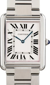 Cartier Tank Solo Stainless Steel Large Model