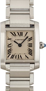 Used Cartier Tank Francaise Silver