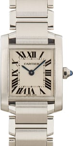 Ladies Cartier Tank Francaise Steel