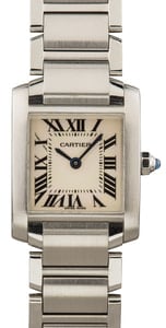 Used Cartier Tank Francaise Roman