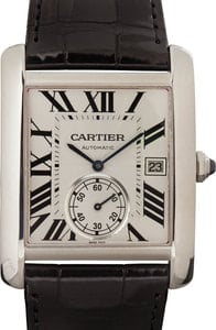 Cartier Tank MC Watch Stainless Steel