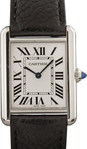 Cartier Tank Must Steel Large Model