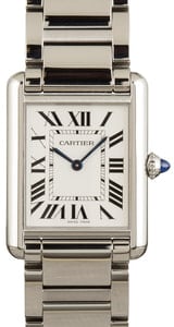 Used Cartier Tank Must Watch Large Model