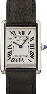 Cartier Tank Must SolarBeat Stainless Steel