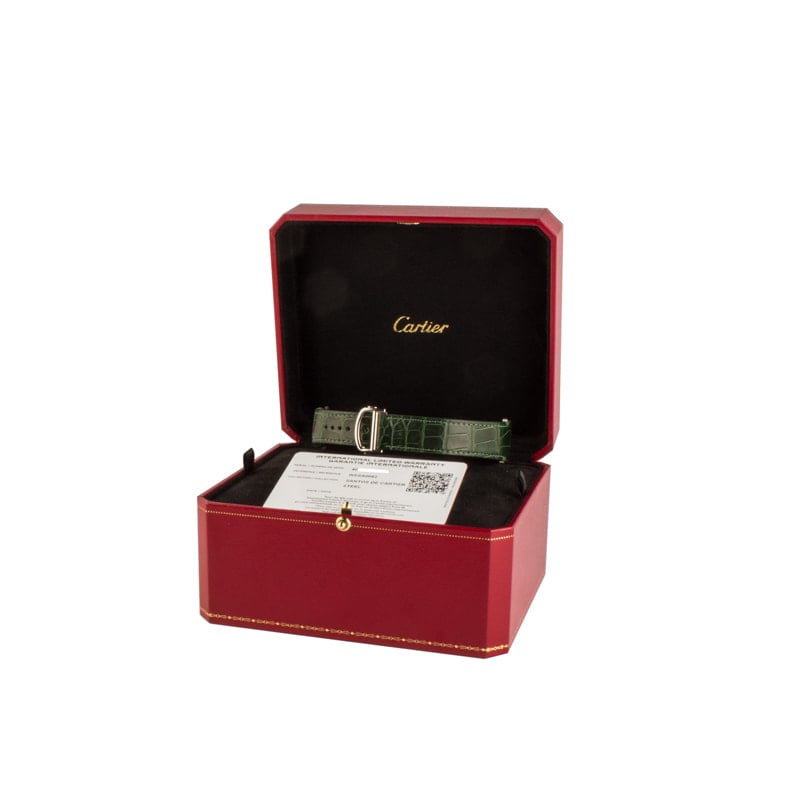 Cartier Santos de Cartier Large Green Dial