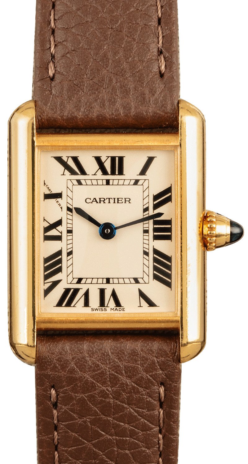 Cartier Tank Louis 22mm 18K Yellow Gold Women's Watch