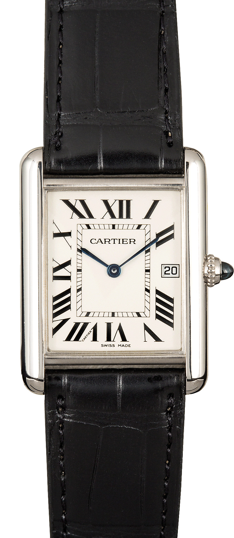 used mens cartier tank watch