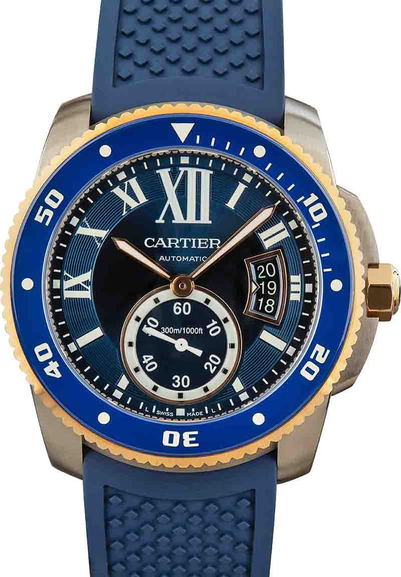 Buy Used Cartier Calibre De Cartier W2CA0009 Bob s Watches Sku