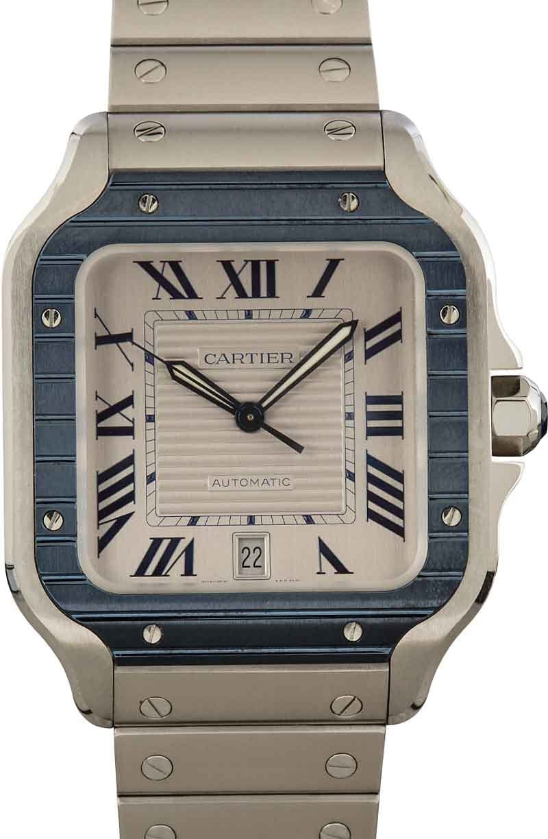 Buy Used Cartier Santos WSSA0047 Bob s Watches Sku 160961