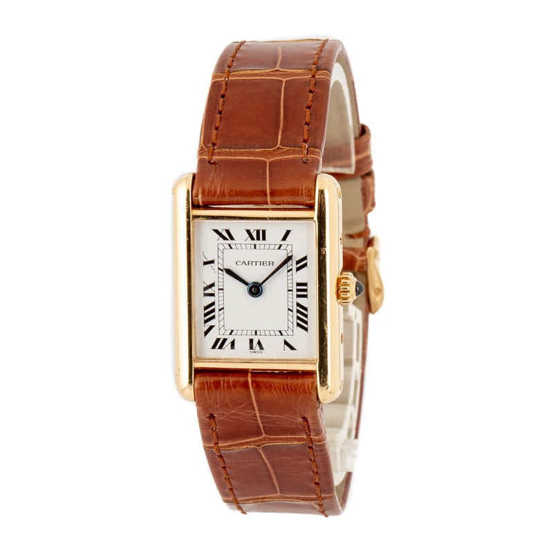 Buy Used Cartier Tank | Bob's Watches - Sku: 160471