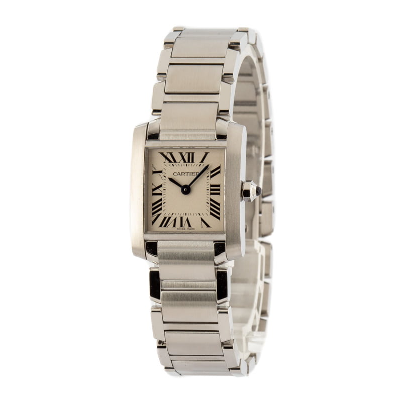 Used Cartier Tank Francaise Roman