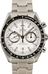 Pre-Owned Omega Speedmaster Chronograph White Dial