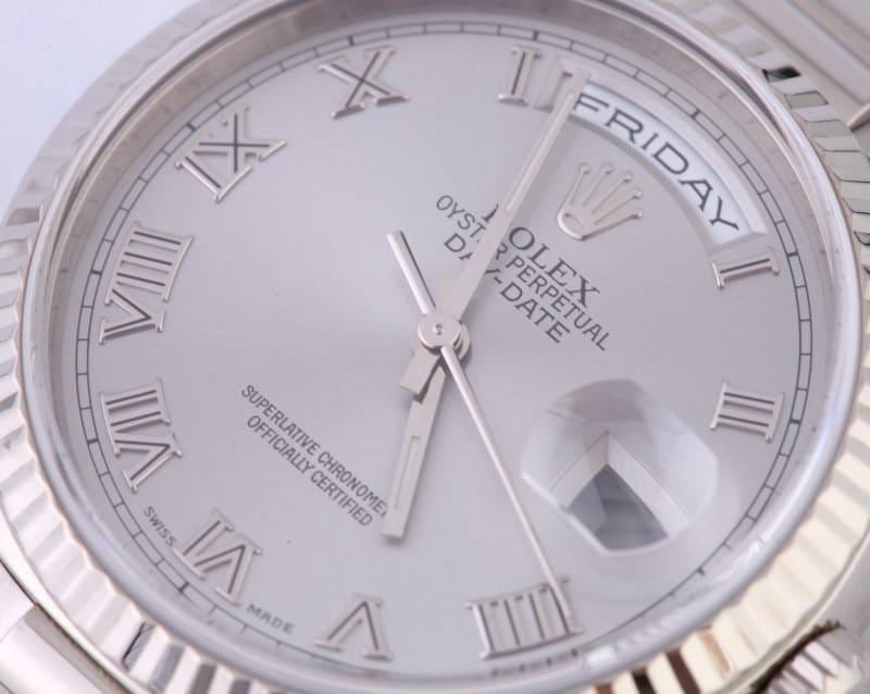 Mens Rolex President 18k White Gold 18239