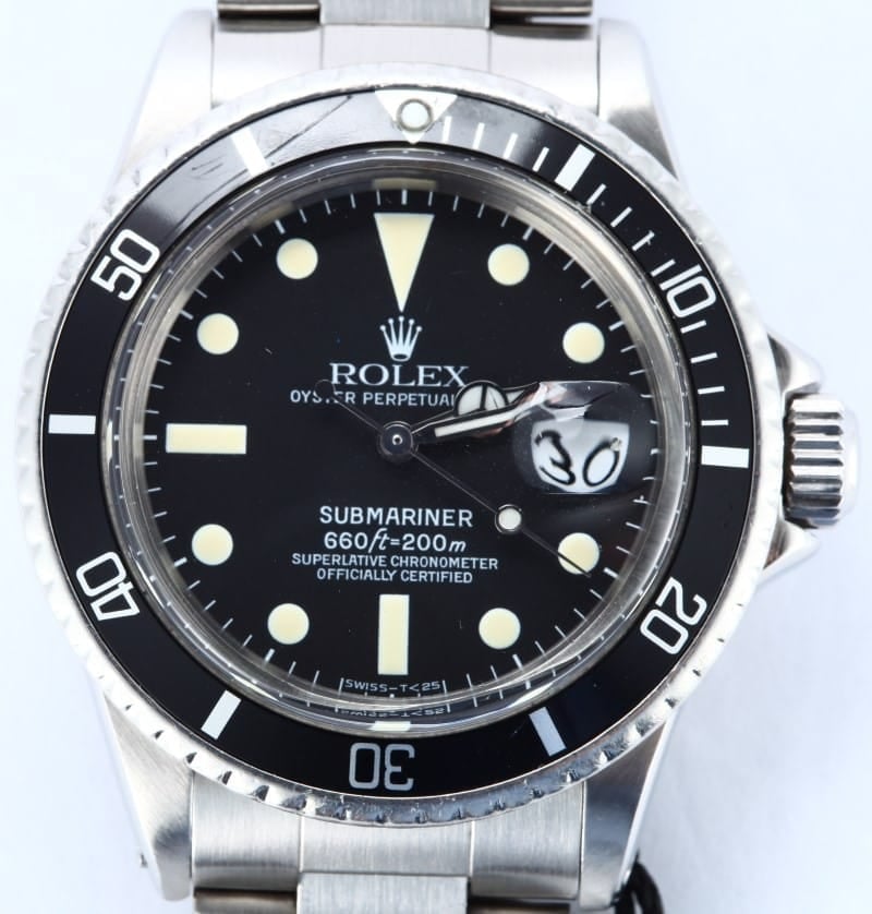 Vintage Rolex Men's Submariner Stainless Steel 1680