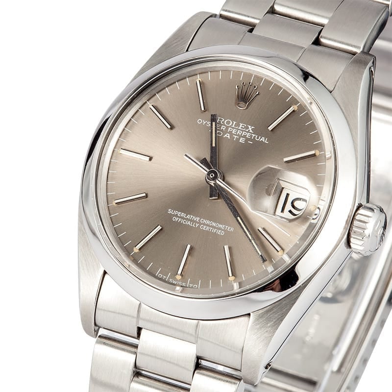 Rolex Date Stainless Steel 15200WRO