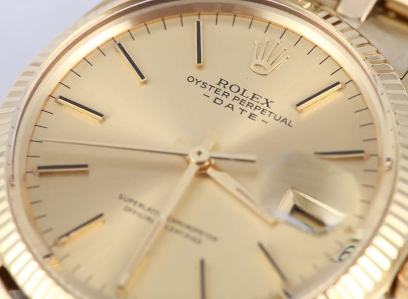 Rolex Date 1503 All Gold