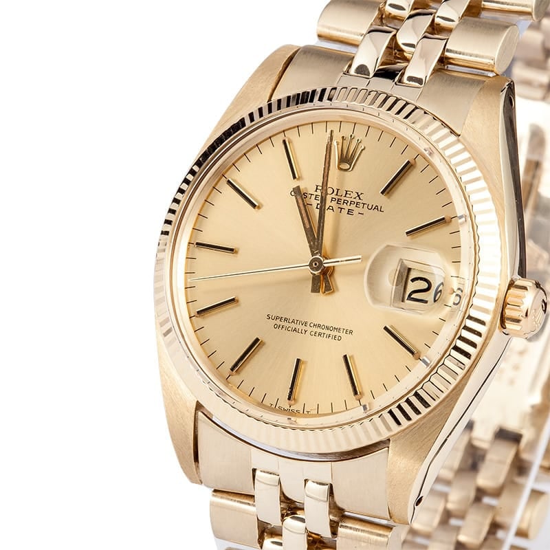 Rolex Date 1503 All Gold